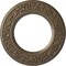 Ekena Millwork Blackthorn Ceiling Medallion (Fits Canopies up to 7 1/2"), 13 3/8"OD x 7 1/2"ID x 3/4"P, Warm Silver CM13BLWSS - alternate 1